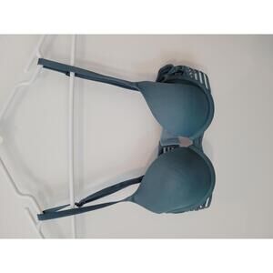 Victoria secret Pink Sea Blue Bra with Sexy Peek-a-boo Back